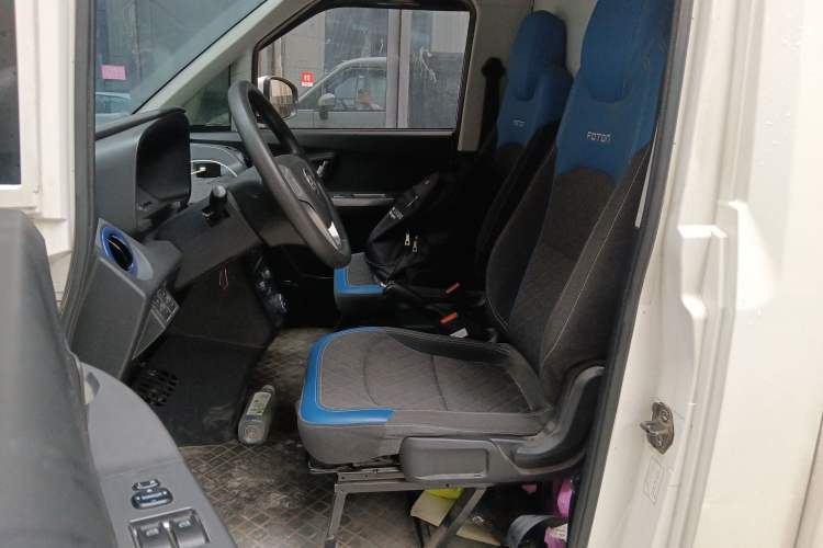 Used Foton Intelligent Blue Elf E7 2023 Pure Electric Van Flat Roof 2 Seats EVE Energy 41.86 kWh Left Front Seat