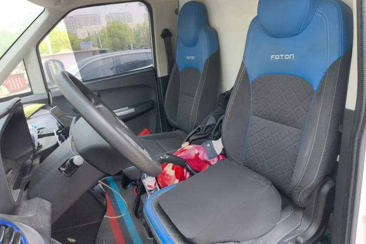Used Foton Intelligent Blue Elf E7 2023 Pure Electric Van Flat Roof 2 Seats EVE Energy 46.36 kWh Left Front Seat