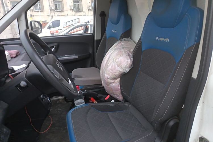 Used Foton Intelligent Blue Elf E7 2023 Pure Electric Van Flat Roof 2 Seats EVE Energy 41.86 kWh Left Rear Seat