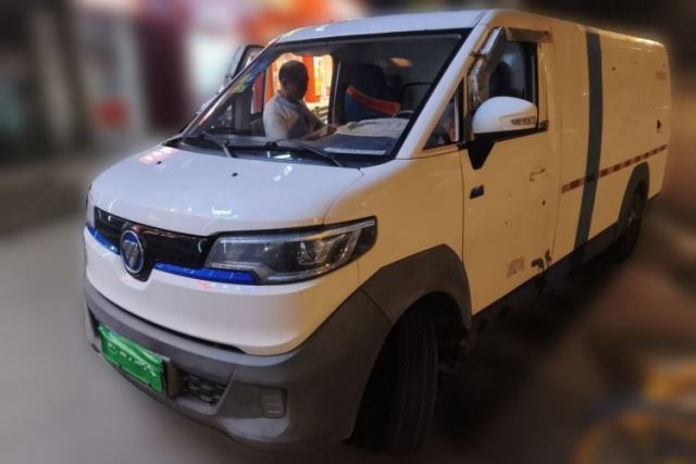 Used Foton Intelligent Blue Elf E7 2023 Pure Electric Van Flat Roof 2 Seats EVE Energy 46.36 kWh