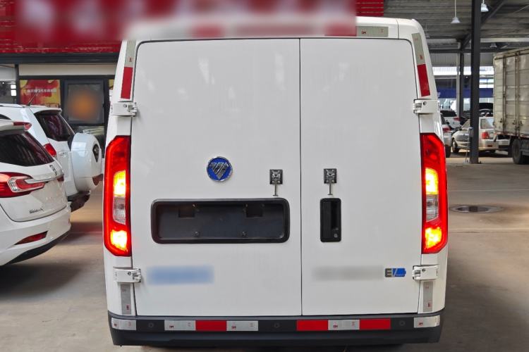 Used Foton Intelligent Blue Elf E7 2023 Pure Electric Van Flat Roof 2 Seats EVE Energy 41.86 kWh Rear