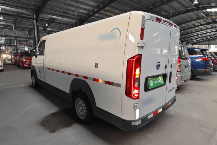 Used Foton Intelligent Blue Elf E7 2023 Pure Electric Van Flat Roof 2 Seats CATL 38.64 kWh Rear Left 45 Deg