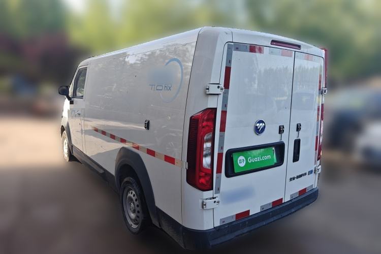 Used Foton Intelligent Blue Elf E7 2023 Pure Electric Van Flat Roof 2 Seats EVE Energy 41.86 kWh Rear Left 45 Deg