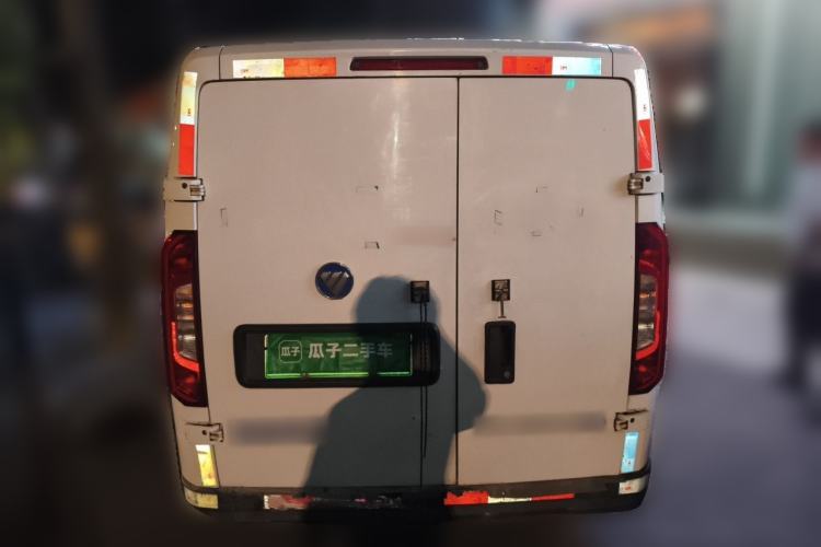 Used Foton Intelligent Blue Elf E7 2023 Pure Electric Van Flat Roof 2 Seats EVE Energy 46.36 kWh Rear