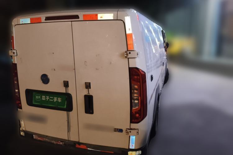Used Foton Intelligent Blue Elf E7 2023 Pure Electric Van Flat Roof 2 Seats EVE Energy 46.36 kWh Rear Right 45 Deg