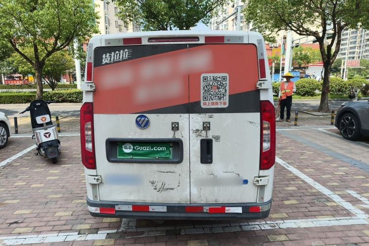 Used Foton Intelligent Blue Elf E7 2023 Pure Electric Van Flat Roof 2 Seats EVE Energy 46.36 kWh Rear