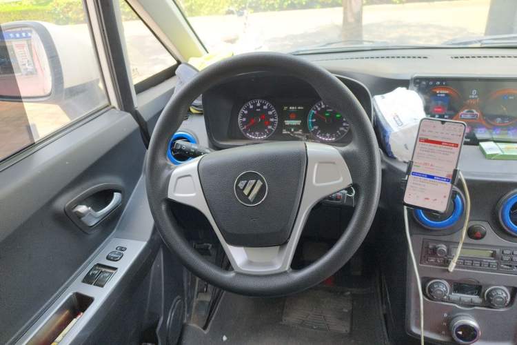 Used Foton Intelligent Blue Elf E7 2023 Pure Electric Van Flat Roof 2 Seats EVE Energy 46.36 kWh Steering Wheel