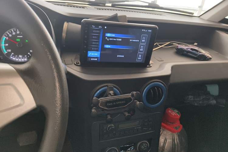 Used Foton Intelligent Blue Elf E7 2024 All-Electric Van Flat Roof 2 Seats CATL 46.36 kWh Audio And AC Panel