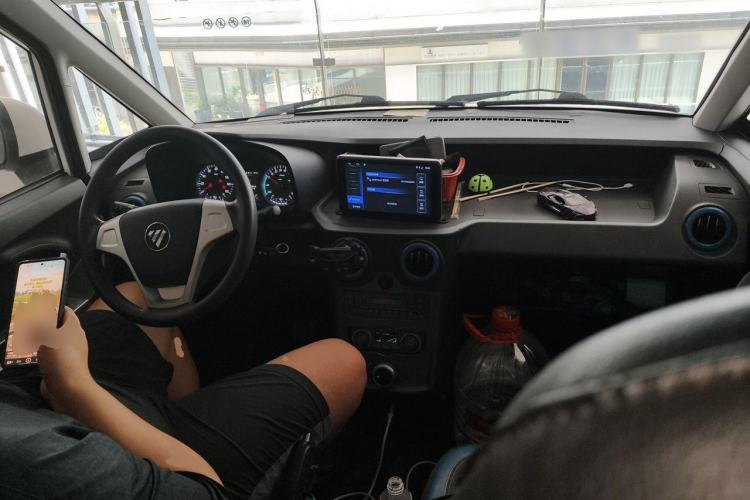 Used Foton Intelligent Blue Elf E7 2024 All-Electric Van Flat Roof 2 Seats CATL 46.36 kWh Center Console