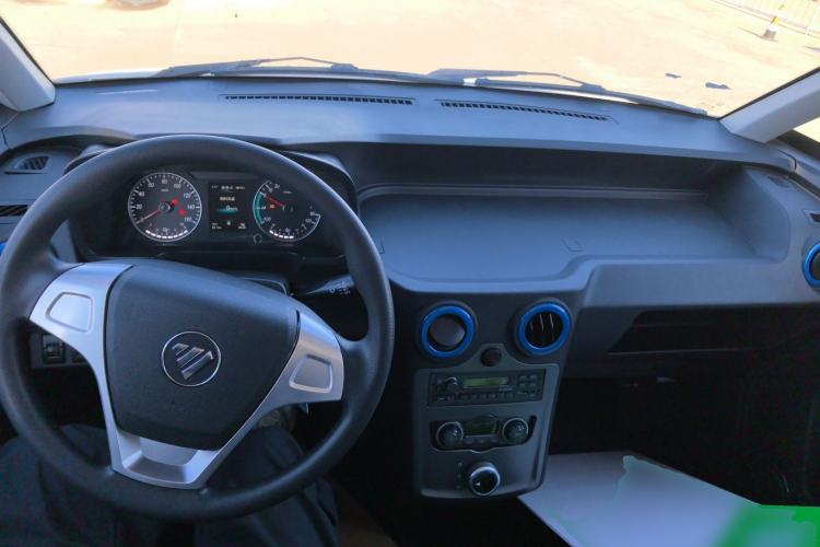 Used Foton Intelligent Blue Elf E7 2024 Facelifted All-Electric Van Flat Roof 2 Seats Evey Lithium Energy 41.86 kWh Center Console