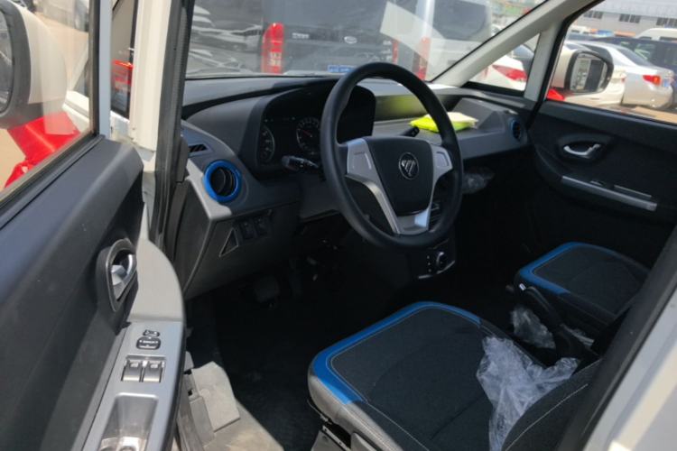 Used Foton Intelligent Blue Elf E7 2024 Facelifted All-Electric Van Flat Roof 2 Seats CATL 38.64 kWh Driver Seat