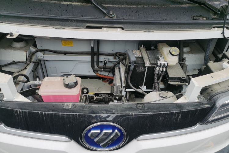 Used Foton Intelligent Blue Elf E7 2024 All-Electric Van Flat Roof 2 Seats EVE Energy 41.86 kWh Engine Bay