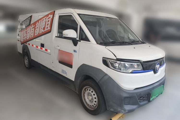 Used Foton Intelligent Blue Elf E7 2024 All-Electric Van Flat Roof 2 Seats CATL 46.36 kWh Front Right 45 Deg