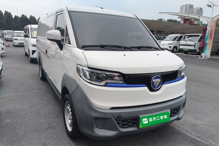Used Foton Intelligent Blue Elf E7 2024 All-Electric Van Flat Roof 2 Seats CATL 46.36 kWh Front Right 45 Deg