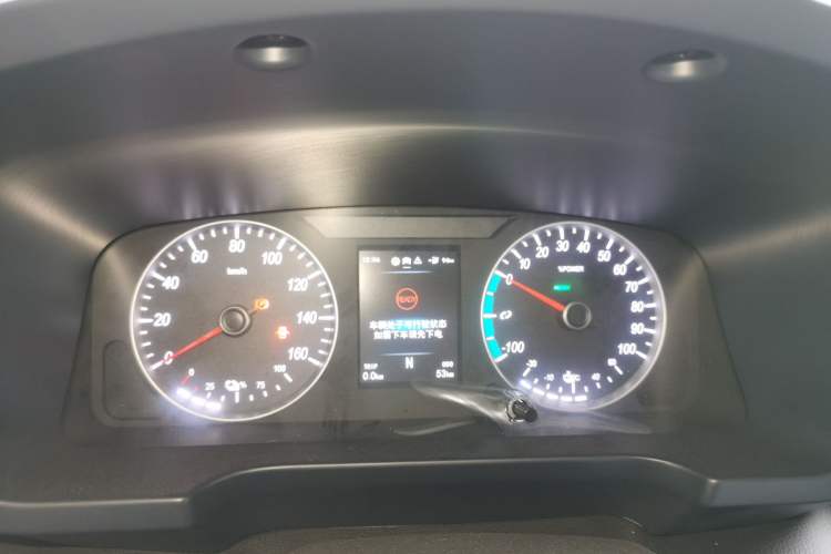 Used Foton Intelligent Blue Elf E7 2024 All-Electric Van Flat Roof 2 Seats EVE Energy 41.86 kWh Instrument Cluster