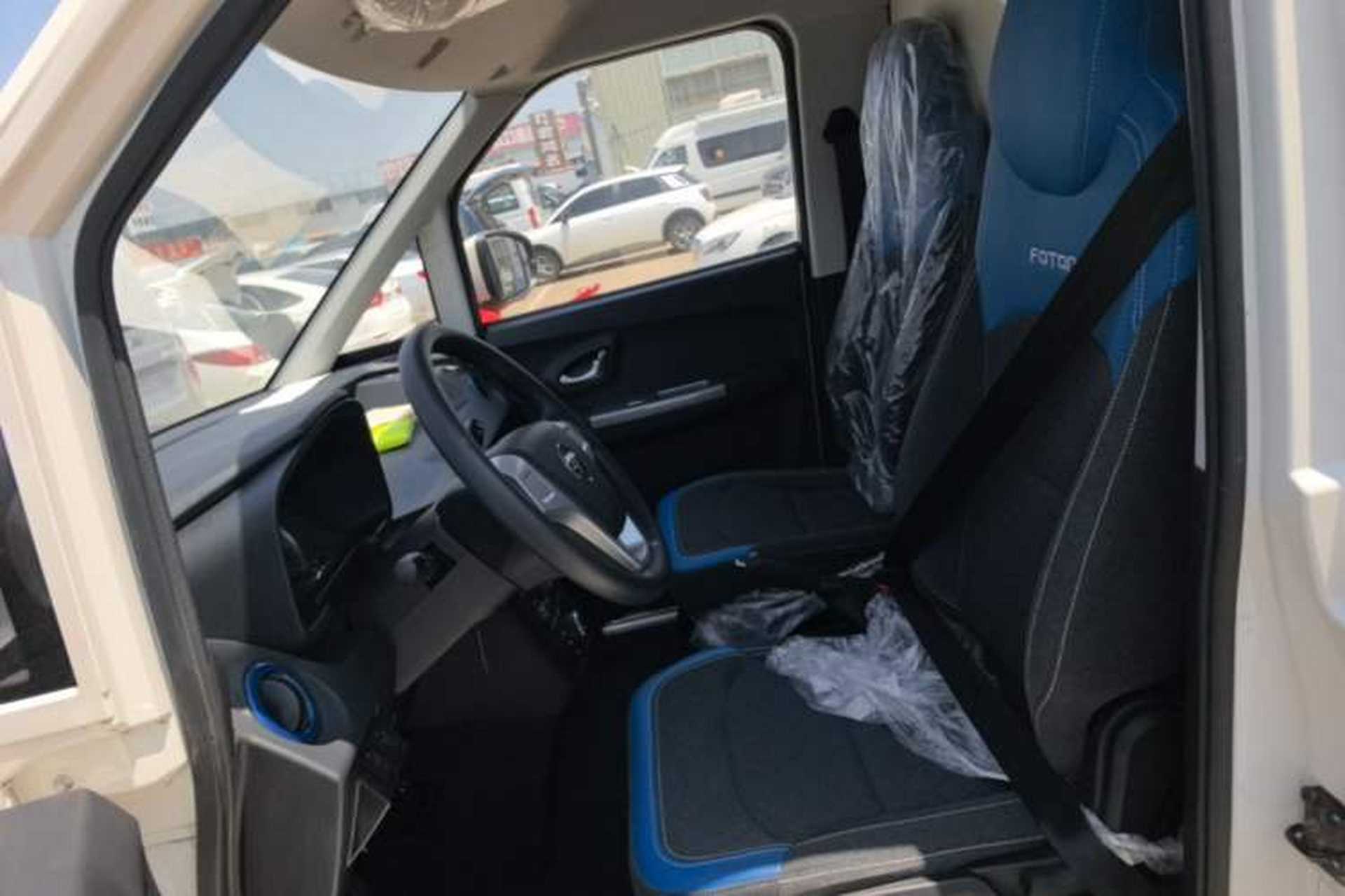 Used Foton Intelligent Blue Elf E7 2024 Facelifted All-Electric Van Flat Roof 2 Seats CATL 38.64 kWh Left Front Seat