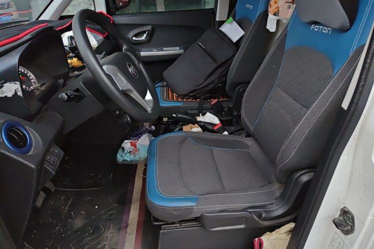 Used Foton Intelligent Blue Elf E7 2024 All-Electric Van Flat Roof 2 Seats EVE Energy 46.36 kWh Left Front Seat