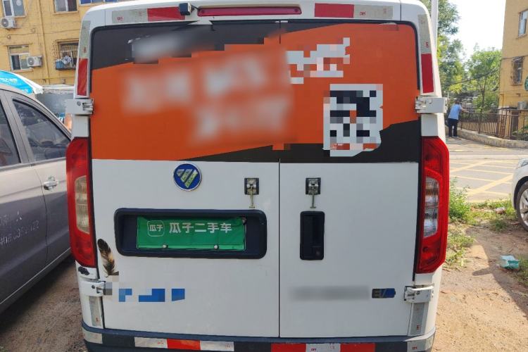 Used Foton Intelligent Blue Elf E7 2024 All-Electric Van Flat Roof 2 Seats EVE Energy 41.86 kWh Rear