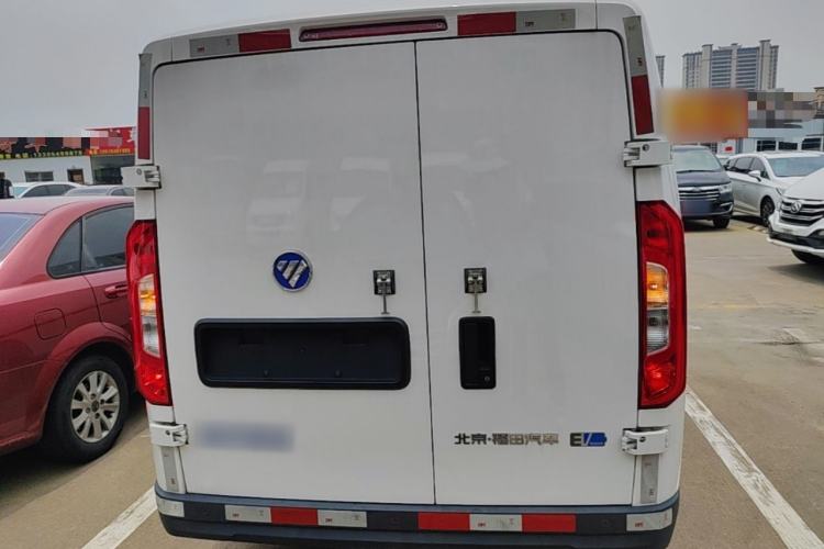 Used Foton Intelligent Blue Elf E7 2024 Facelifted All-Electric Van Flat Roof 2 Seats CATL 46.36 kWh Rear