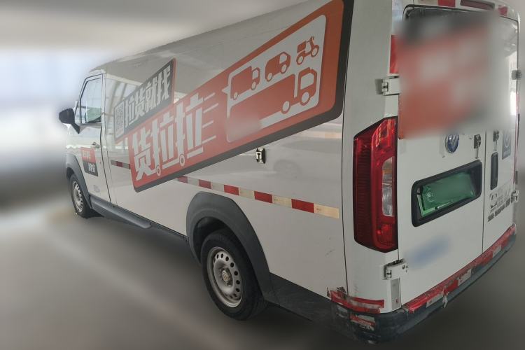 Used Foton Intelligent Blue Elf E7 2024 All-Electric Van Flat Roof 2 Seats CATL 46.36 kWh Rear Left 45 Deg