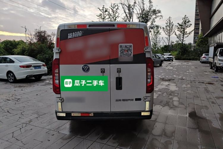 Used Foton Intelligent Blue Elf E7 2024 All-Electric Van Flat Roof 2 Seats EVE Energy 46.36 kWh Rear