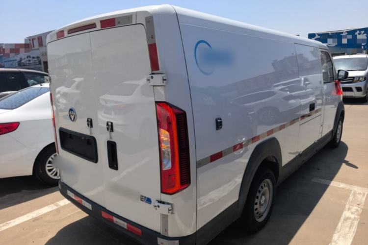 Used Foton Intelligent Blue Elf E7 2024 Facelifted All-Electric Van Flat Roof 2 Seats CATL 38.64 kWh Rear Right 45 Deg