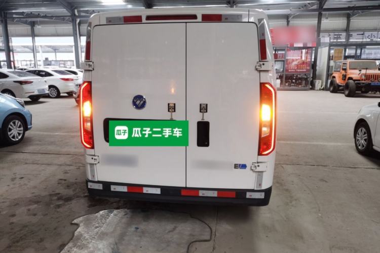 Used Foton Intelligent Blue Elf E7 2024 All-Electric Van Flat Roof 2 Seats EVE Energy 41.86 kWh Rear