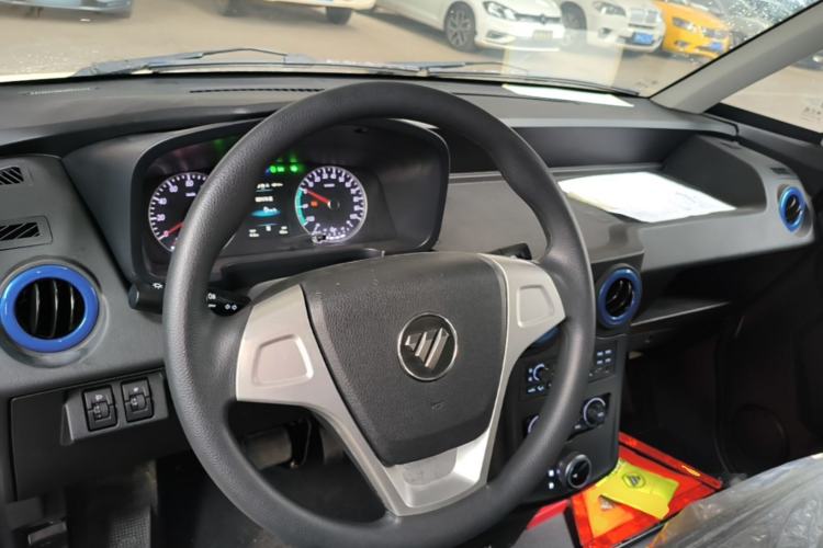 Used Foton Intelligent Blue Elf E7 2024 Facelifted All-Electric Van Flat Roof 2 Seats Evey Lithium Energy 41.86 kWh Steering Wheel