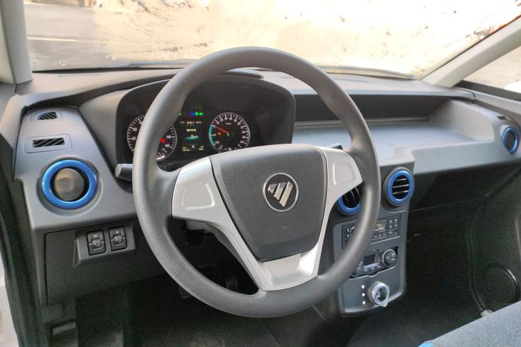Used Foton Intelligent Blue Elf E7 2024 Facelifted All-Electric Van Flat Roof 2 Seats Evey Lithium Energy 41.86 kWh Steering Wheel
