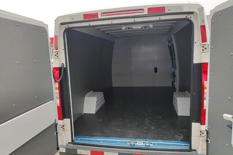 Used Foton Intelligent Blue Elf E7 2024 Facelifted All-Electric Van Flat Roof 2 Seats CATL 46.36 kWh Trunk