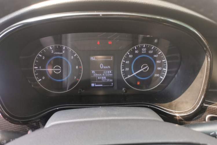 Used Foton Jiatu GT 2018 1.4T Manual Smart Connect Version Instrument Cluster