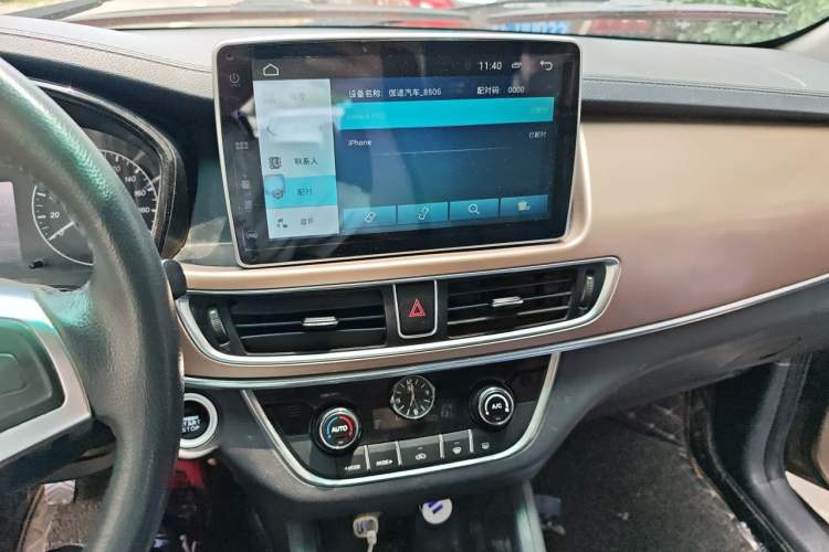 Used Foton Jiatu im6 2017 1.5L Smart Enjoyment Model Audio And AC Panel