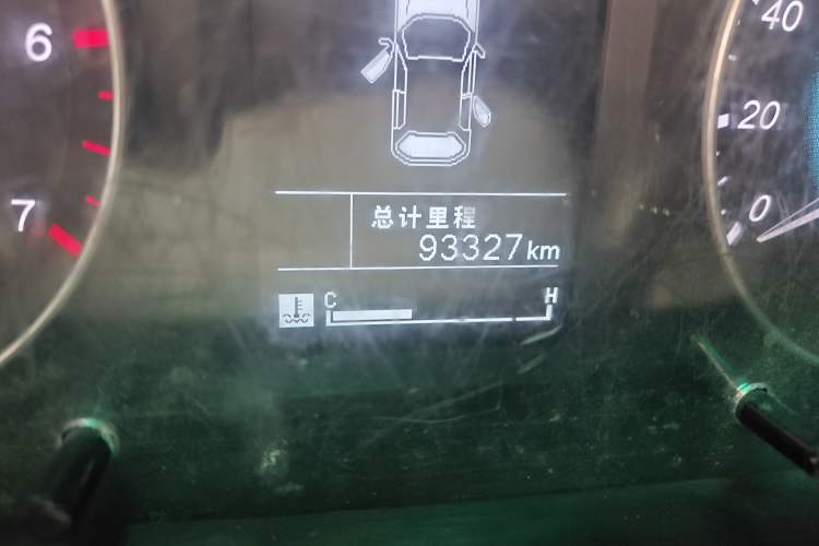 Used Foton Jiatu im6 2017 1.5L Smart Enjoyment Model Odometer Close Up