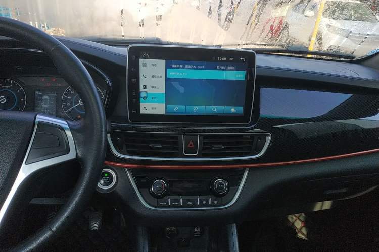 Used Foton Jiatu im8 2017 1.5L ZhiZun Model Audio And AC Panel