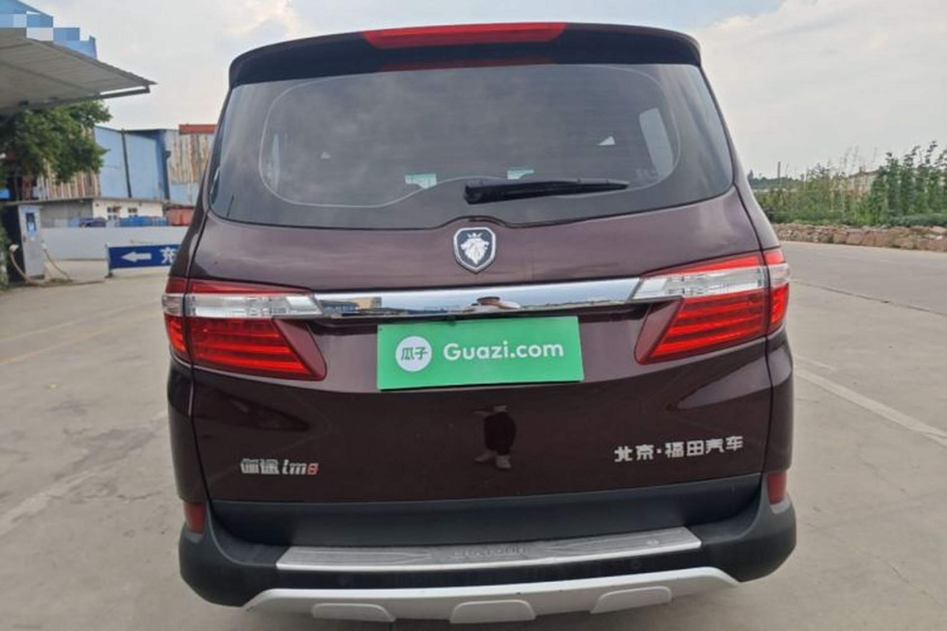 Used Foton Jiatu im8 2017 1.5L ZhiZun Model Rear