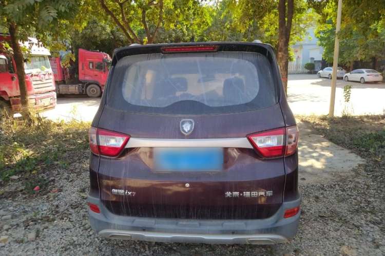 Used Foton Jiatu ix7 2016 1.5L ZhiShang Model Rear