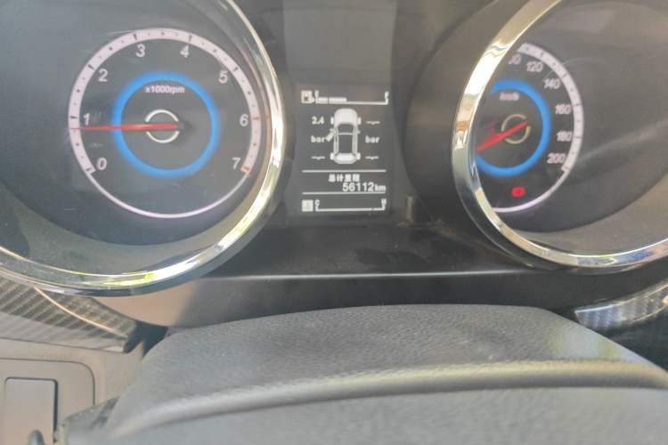 Used Foton Jiatu ix7 2016 1.5L ZhiZun Model Odometer Close Up