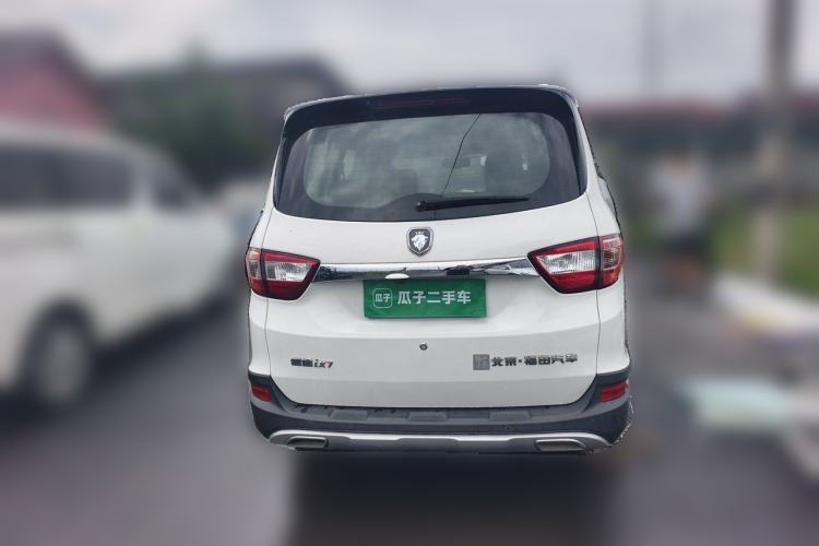 Used Foton Jiatu ix7 2016 1.5L ZhiZun Model Rear