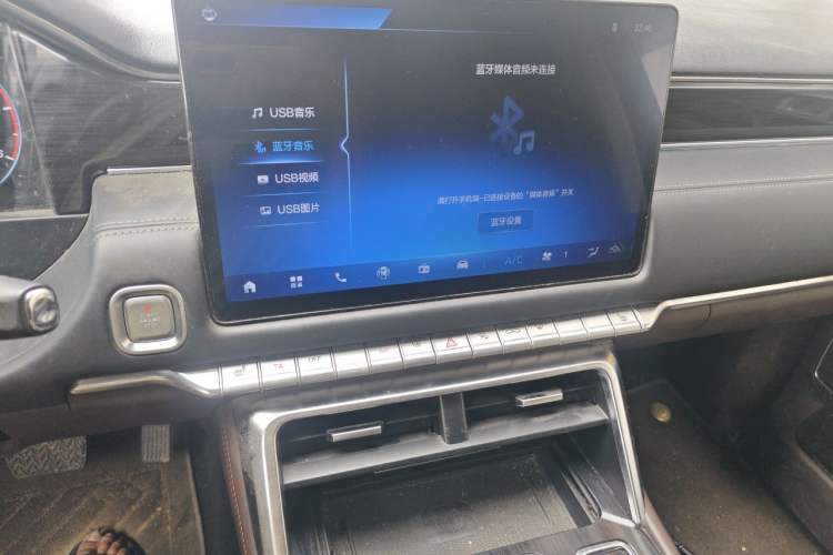 Used Foton Mars 2023 Mars 9 2.0T Diesel Automatic 4x4 Standard-Wheel Luxury Edition Audio And AC Panel