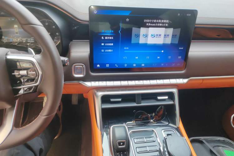 Used Foton Mars 2023 Mars 7 2.0T Diesel Automatic 4x4 Long-Wheelbase Elite Model Audio And AC Panel