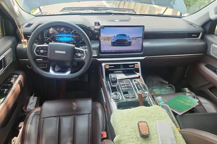 Used Foton Mars 2023 Mars 7 2.0T Diesel Automatic 4x4 Long-Wheelbase Luxury Model Center Console