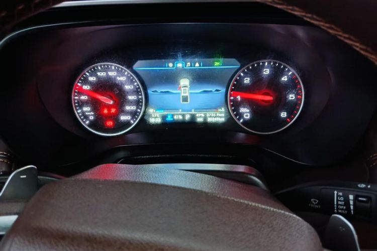 Used Foton Mars 2023 Mars 7 2.0T Diesel Automatic 4x4 Long-Wheelbase Elite Model Instrument Cluster