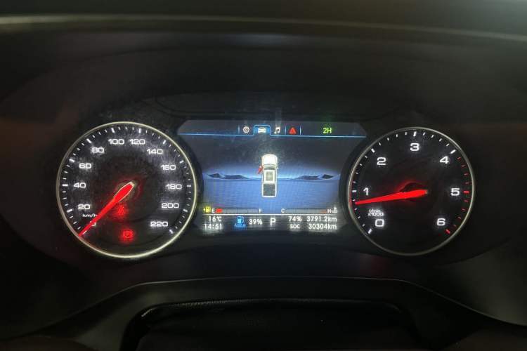 Used Foton Mars 2023 Mars 7 2.0T Diesel Automatic 4x4 Long-Wheelbase Elite Model Odometer Close Up