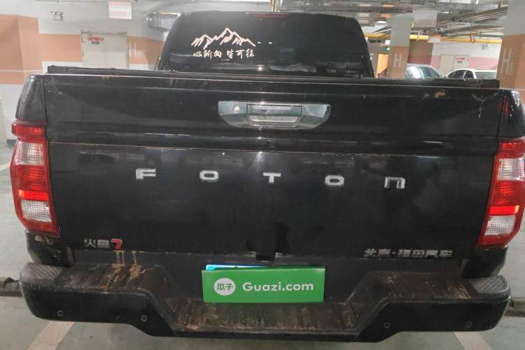 Used Foton Mars 2023 Mars 7 2.0T Diesel Automatic 4x4 Long-Wheelbase Luxury Model Trunk