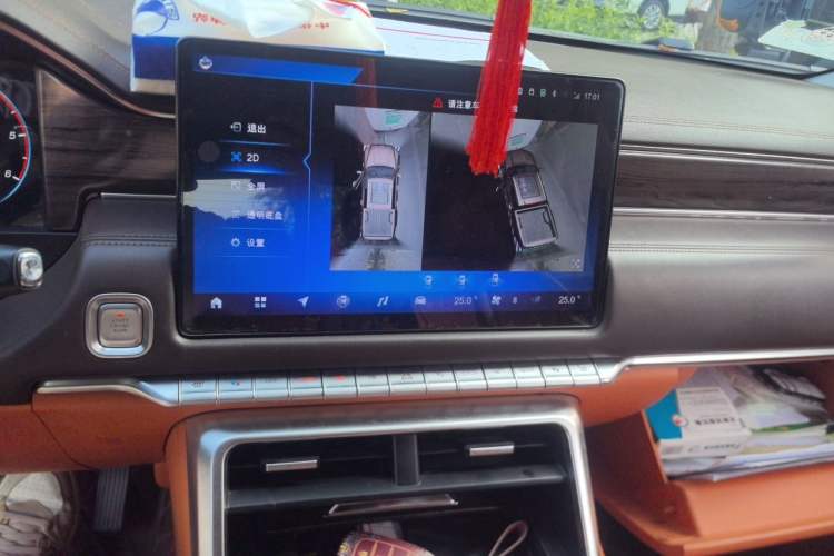 Used Foton Mars 2023 Mars 9 2.0T Diesel Automatic 4x4 Standard-Wheelbase Flagship Model Audio And AC Panel