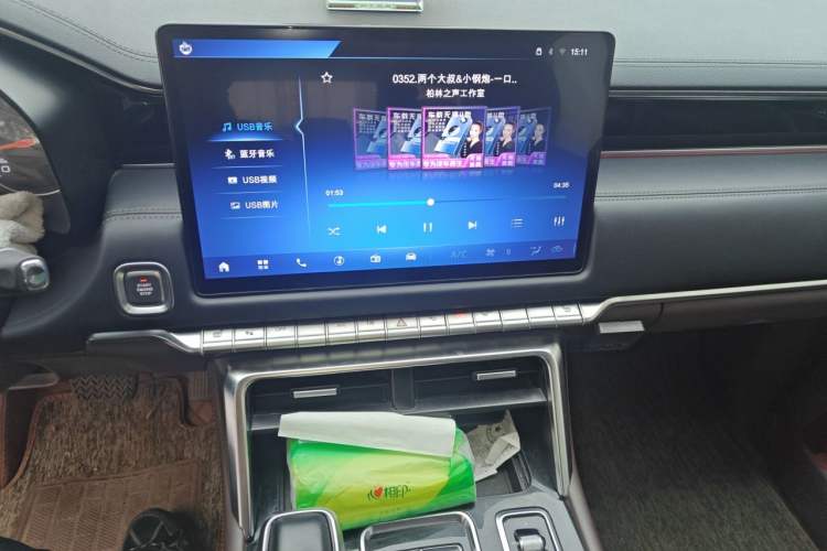 Used Foton Mars 2023 Mars 7 2.0T Diesel Automatic 4x4 Long-Wheelbase Elite Model Audio And AC Panel