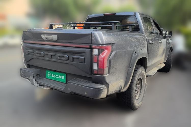 Used Foton Mars 2023 Mars 9 2.0T Diesel Automatic 4x4 Standard-Wheelbase Flagship Model Rear Right 45 Deg