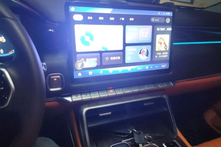 Used Foton Mars 2024 Mars 9 2.0T Gasoline Automatic 4x4 Standard-Wheel Supreme Model Audio And AC Panel