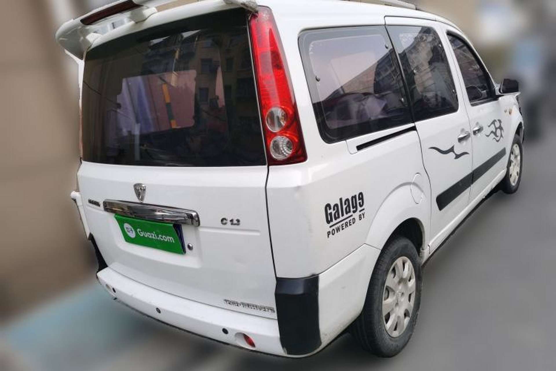 Used Foton Midi 2011 Yishang 1.3L Standard Edition Rear Right 45 Deg