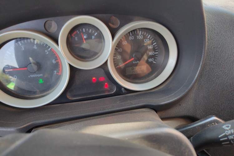 Used Foton MP-X E  Odometer Close Up